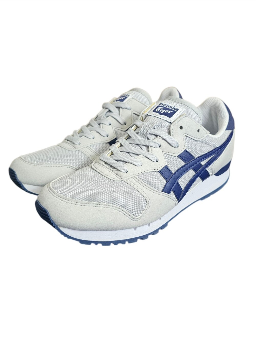 Onitsuka Tiger Alvarado Glacier Grey Peacoat mens size 8 womens size 9.5 unisex